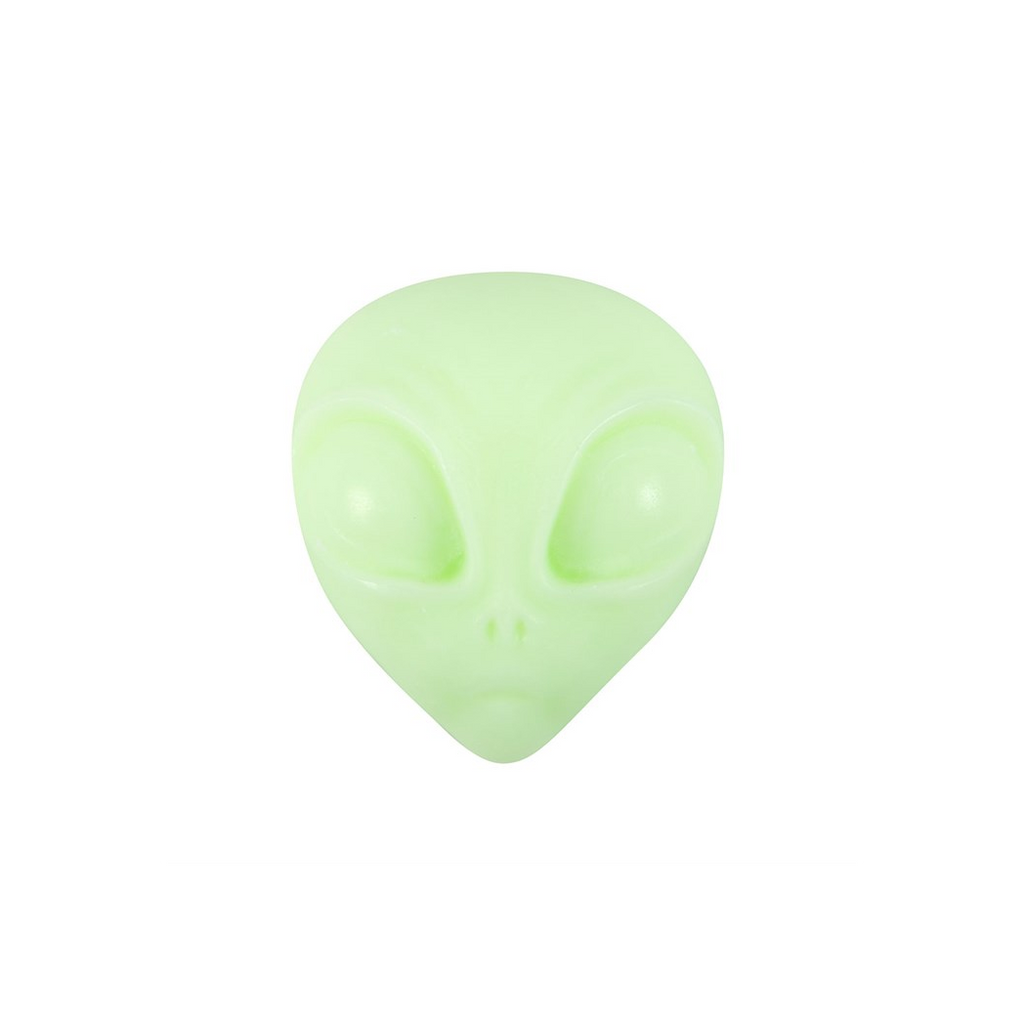 UFO Wax Burner with Lime Alien Wax Melt