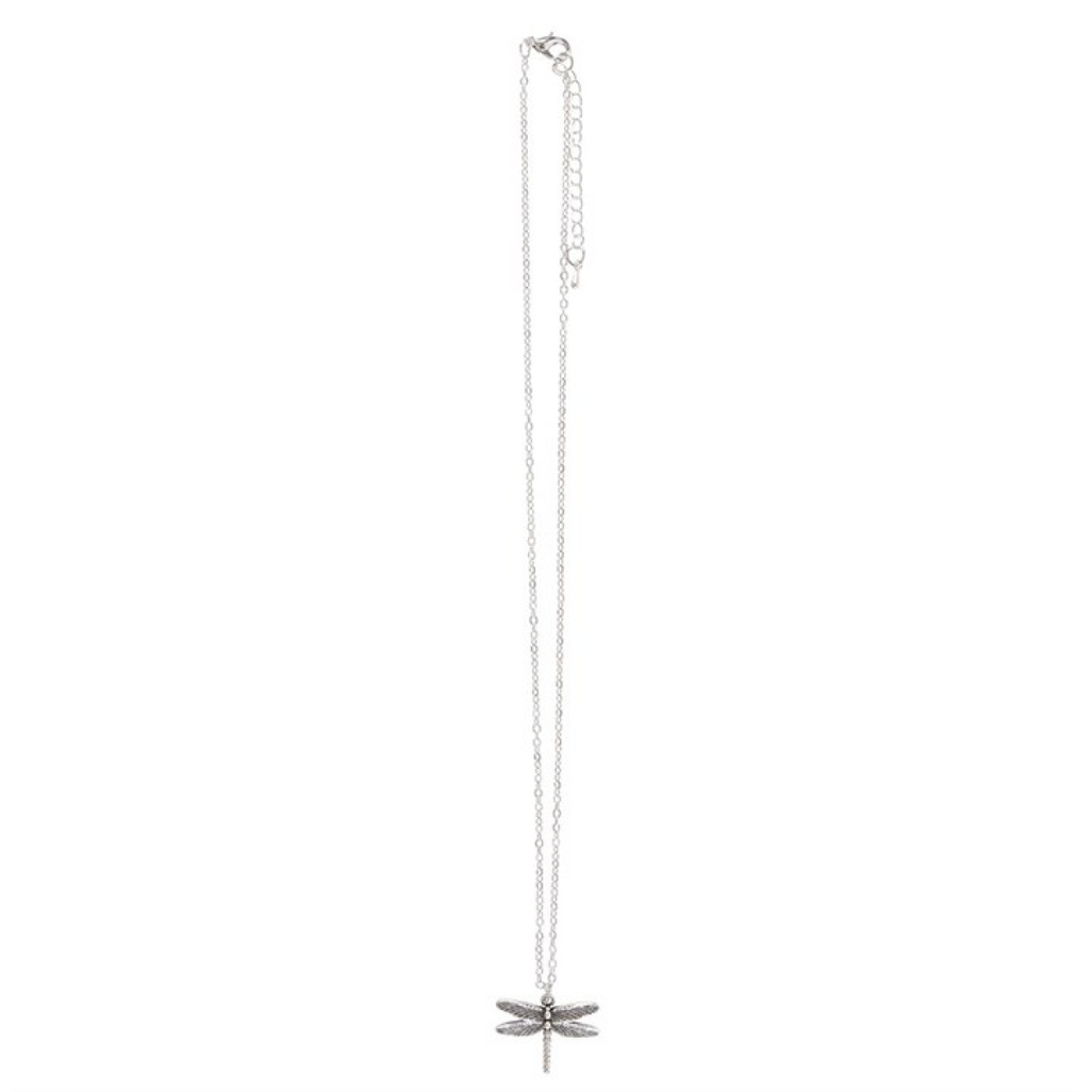 Dragonfly Necklace on Greeting Card