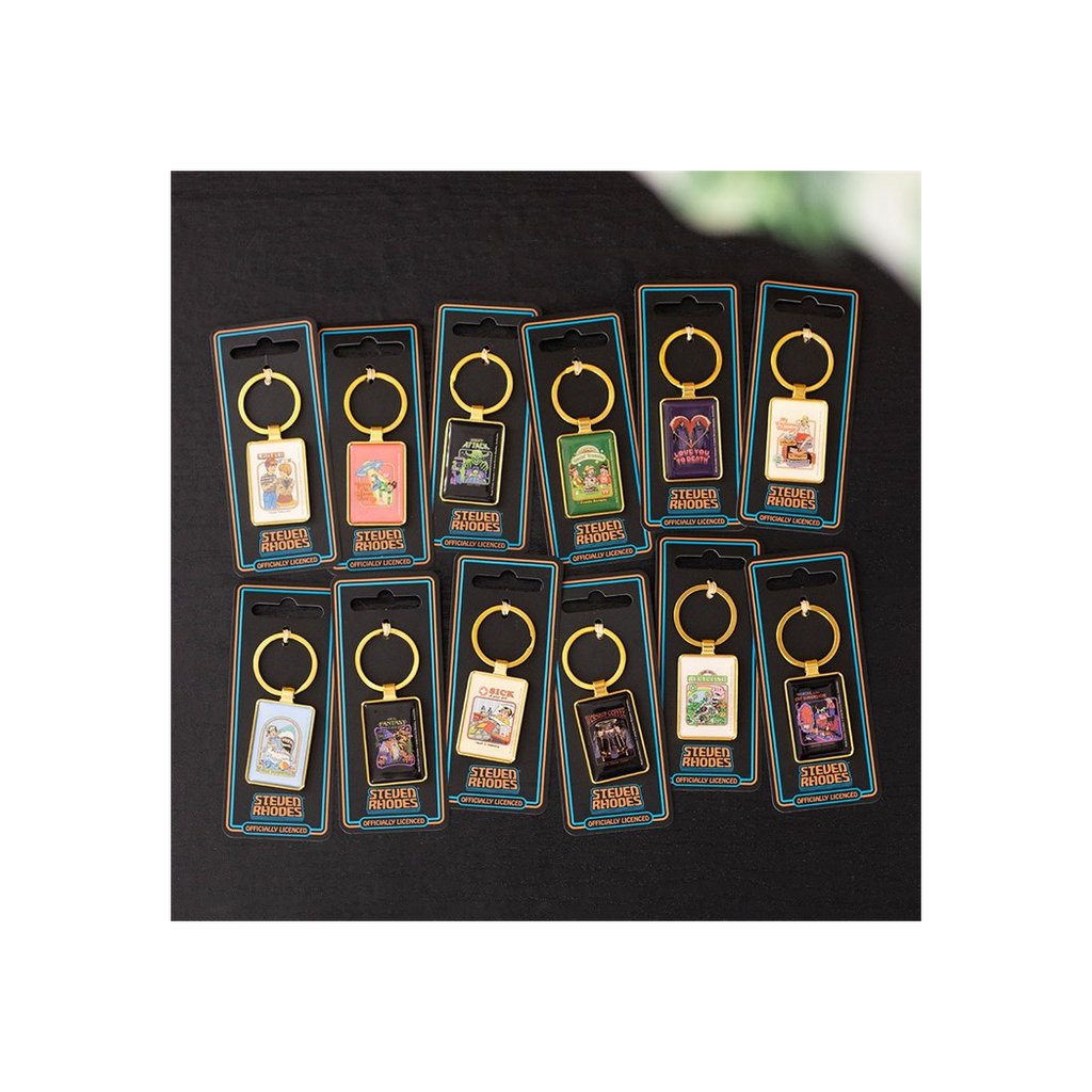 Worship Coffee Keyring by Steven Rhodes